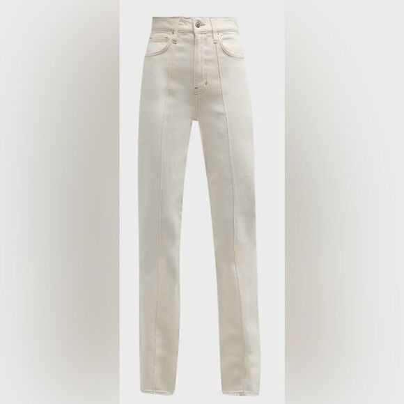 VERONICA BEARD Dylan high-rise straight-leg jeans Size 31 NWT - Picture 3 of 10